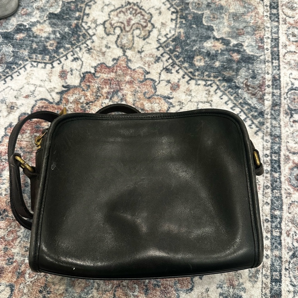 Vintage Coach Leather Bag